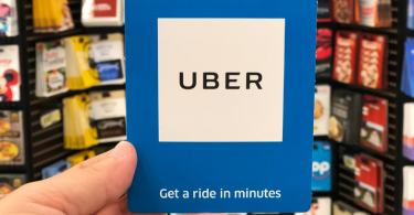 can I visa gift cards for uber