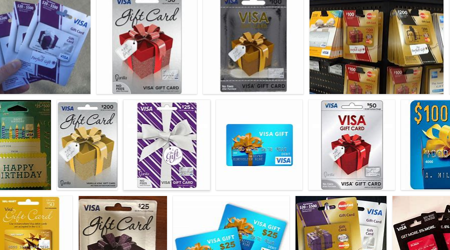 where are visa gift cards sold