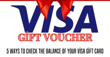 5 Ways to Check the Balance of Your Visa Gift Card