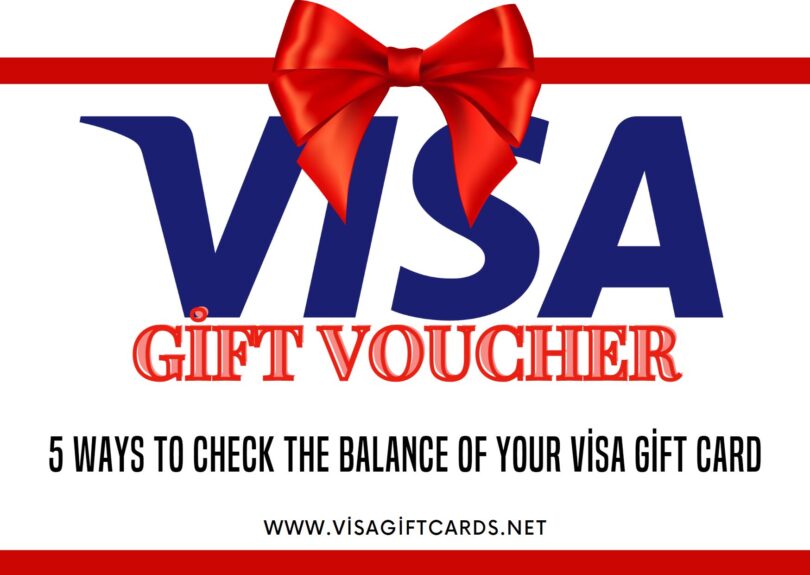 5 Ways to Check the Balance of Your Visa Gift Card