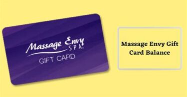 Massage Envy Gift Card Balance