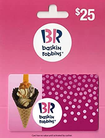 Baskin Robbins Gift Card