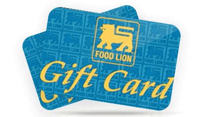 Food Lion Gift Card Balance