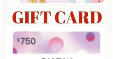 $750 Shein Gift Card Code