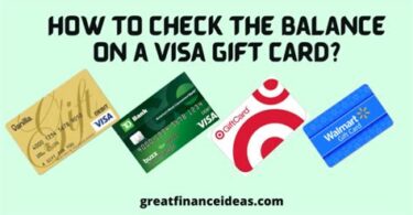Gift Card Visa Debit Balance