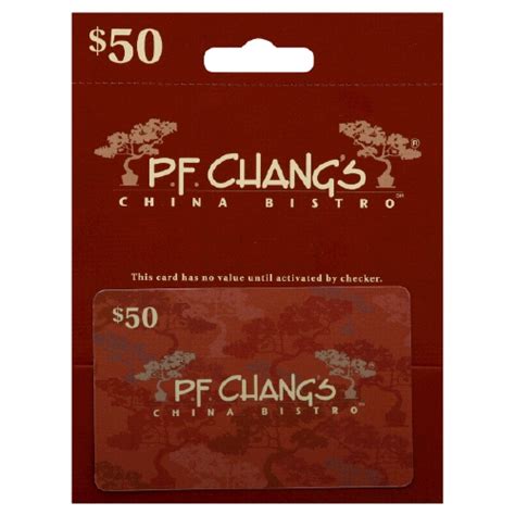 Pf Chang Gift Card Balance