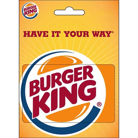 Burger King Gift Cards Balance