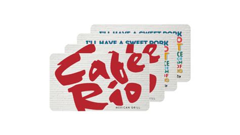 Cafe Rio Gift Card Balance