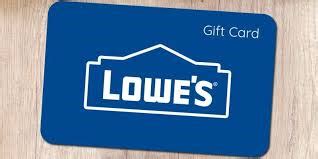 Check Gift Card Balance Lowes