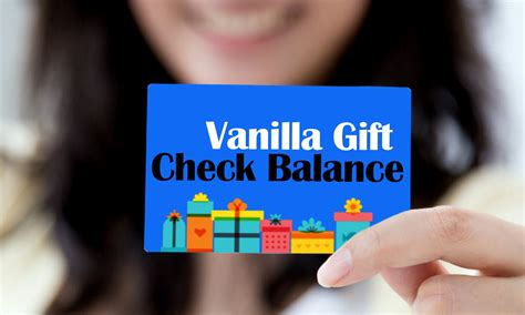 Gift Card Balance Vanilla