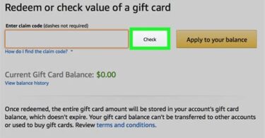 How To Check A Amazon Gift Card Balance