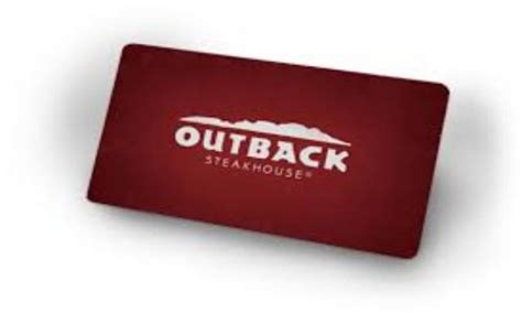 Outback Gift Cards Balance