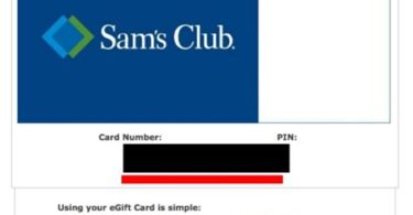 Sam Club Gift Card Balance