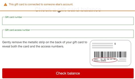 Target Gift Card Balance Scopes Don'T Match