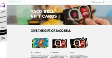 Taco Bell Gift Card Balance Check