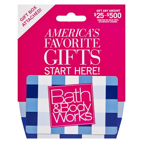 Bath And Body Works Gift Card Balance
