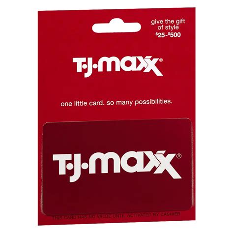 Tj Maxx Gift Card Balance