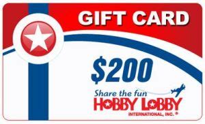 Hobby Lobby Gift Card Balance