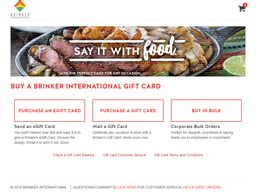 Brinker Gift Card Balance: Quick Check Methods