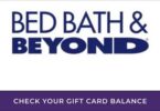 How To Access Bed Bath And Beyond Gift Card Check Balance