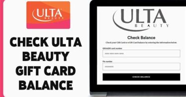 How To Check Ulta Gift Card Balance Online