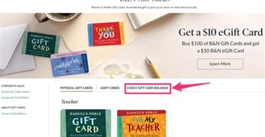 How To Check Your Barnes Noble Gift Card Balance