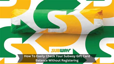 Common Issues With Subway Gift Card Balance Checks 1 Common Issues With Subway Gift Card Balance Checks