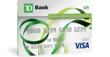 How To Buy A TD Bank Visa Gift Card Online 2 How To Buy A TD Bank Visa Gift Card Online